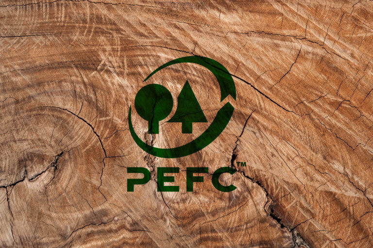 legno certificato PEFC provenienza da forest sostenibili